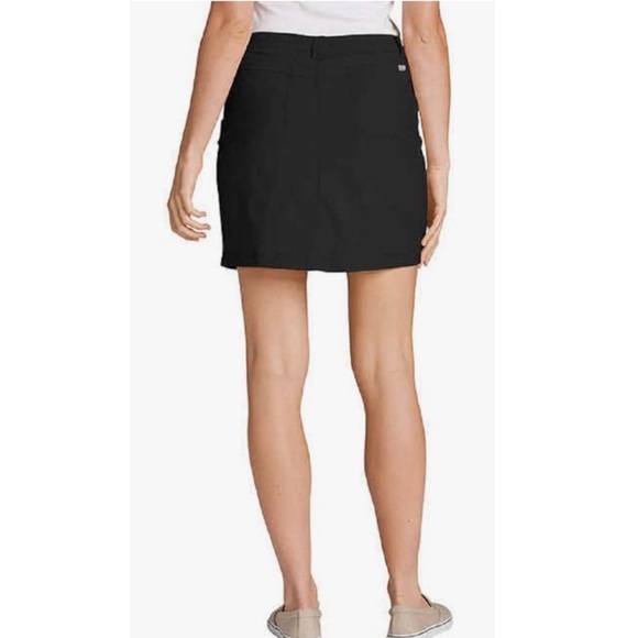 NWT Eddie Bauer Adventurer 2.0 Black Skort Golf Hike UPF 50 Women's Size 14 - Picture 2 of 10